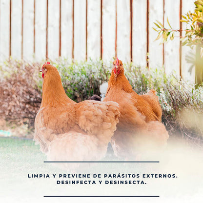 Pack De Productos Limpieza Y Desinfección Del Gallinero - Previene Piojos Y Ácaros - 1 L Por Producto_3