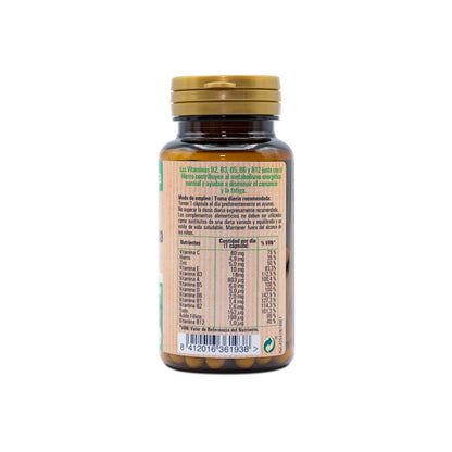 Complexo multivitamínico, 60 cápsulas. NaturTierra