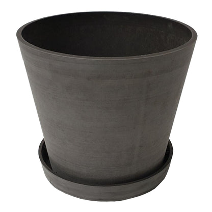 Platillo Para Maceta Ø Cm 50 Gris Oscuro_3