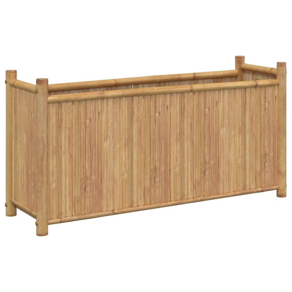 Jardinera De Bambú 100x30x50 Cm_0
