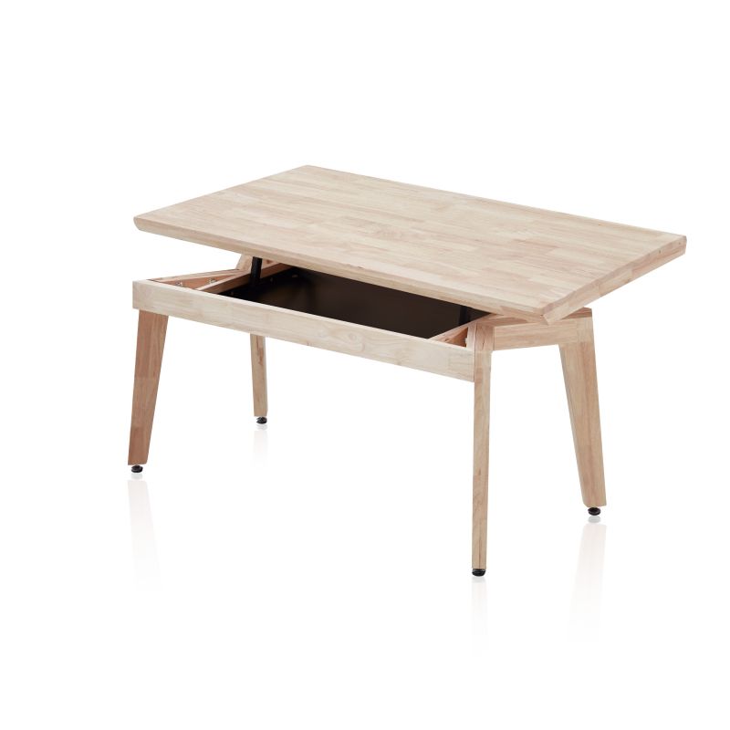 Mesa De Centro Elevable Kay Madera, Roble, 120 X 52/67 X 60_0