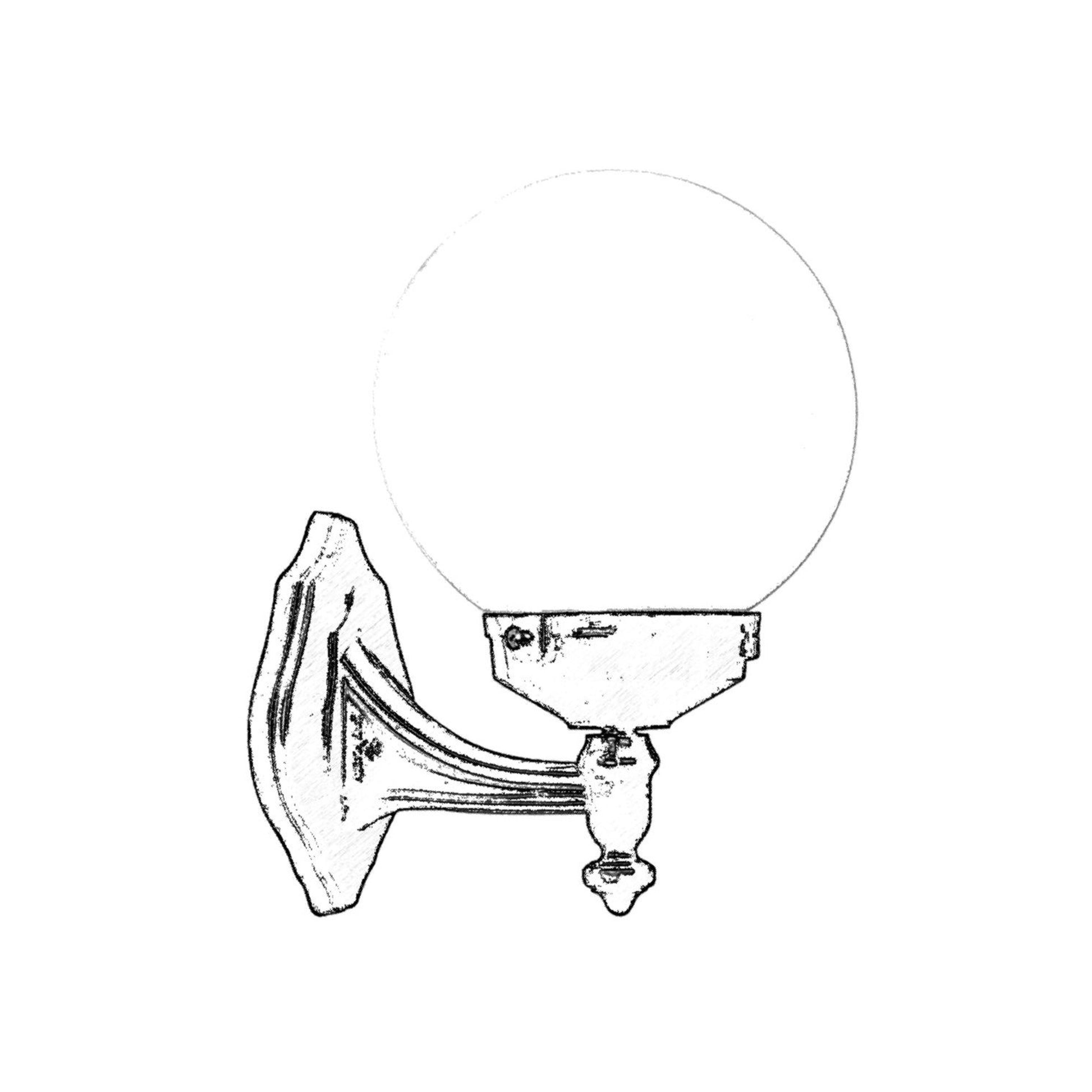 Aplique De Pared, Ángulo, Pantalla Blanca, Para Exterior, Abs , Negro, 25x20x30, Casquillo E 27 Max 60 W