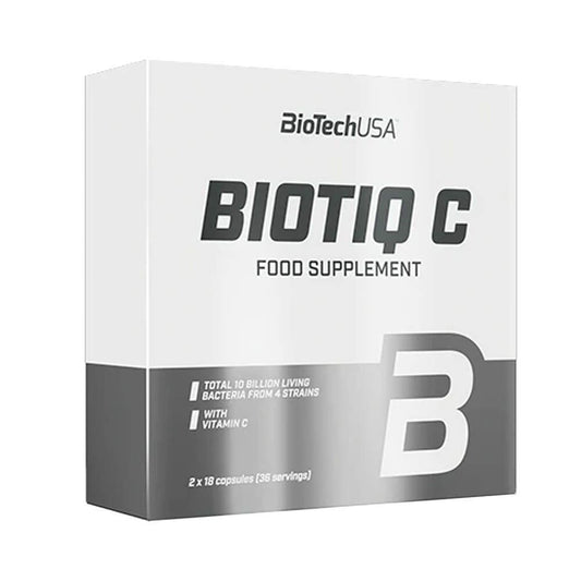 Biotiq C - 36 Cápsulas - Probioticos - Biotech Usa_0