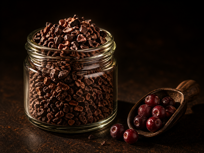 Nibs De Cacao Crudo Bio - 1kg | Cacao Puro Ecológico Vegano Para Repostería Y Bebidas, Sin Azúcares Añadidos, Sin Gluten_3