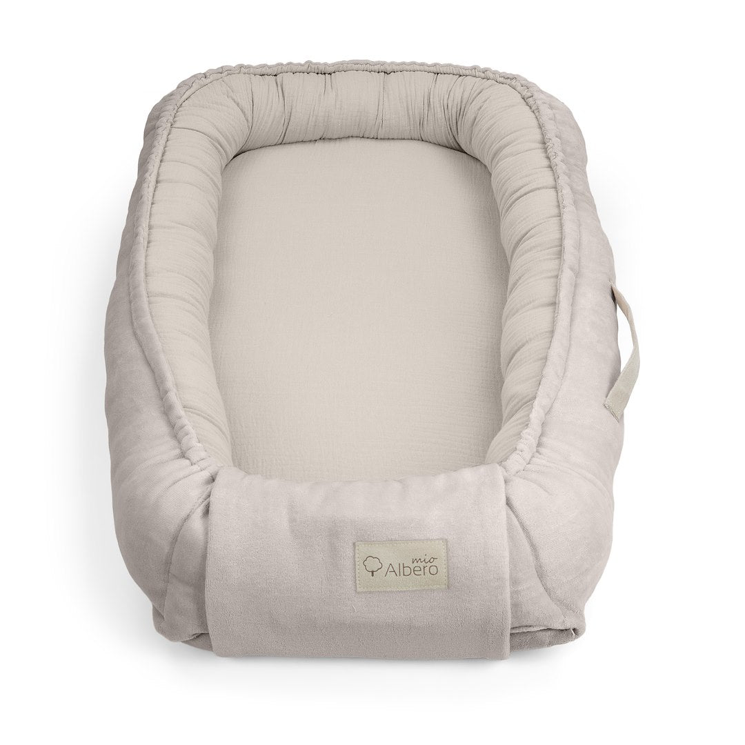 Cuna Nido Colecho Bebe Muselina Beige_5