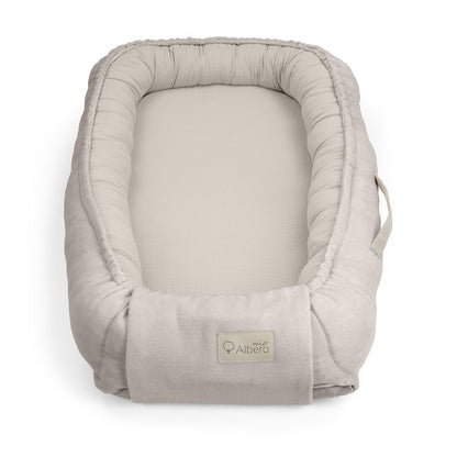 Cuna Nido Colecho Bebe Muselina Beige_5