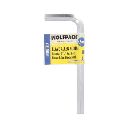 Llave Allen Standar Acero Cromo Vanadio Profesional 4,5 Mm. Llave Hexagonal, Llave Allen Taller Mecanica, Llave Allen Bricolaje_3