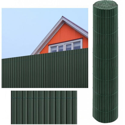 Cañizo Pvc Doble Cara| Lamas 11 Mm| Composición 100% Pvc| Bridas Sujeción Incluidas 1x3m_1