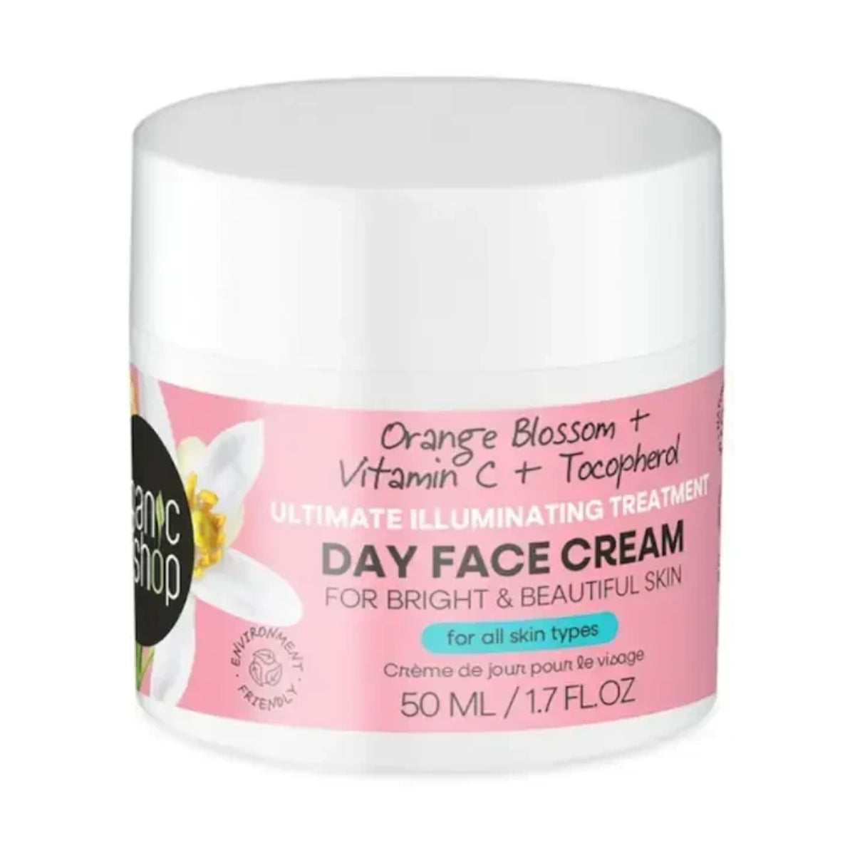 Creme Facial de Dia Organic Shop 50ml