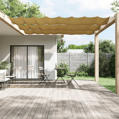Vidaxl Toldo Vertical Beige 100x600 Cm Tela Oxford_1