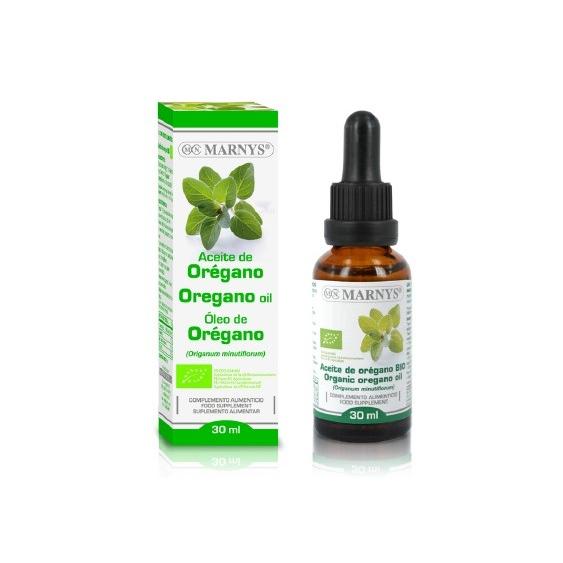 Óleo de orégãos biológico 30ml MARNYS