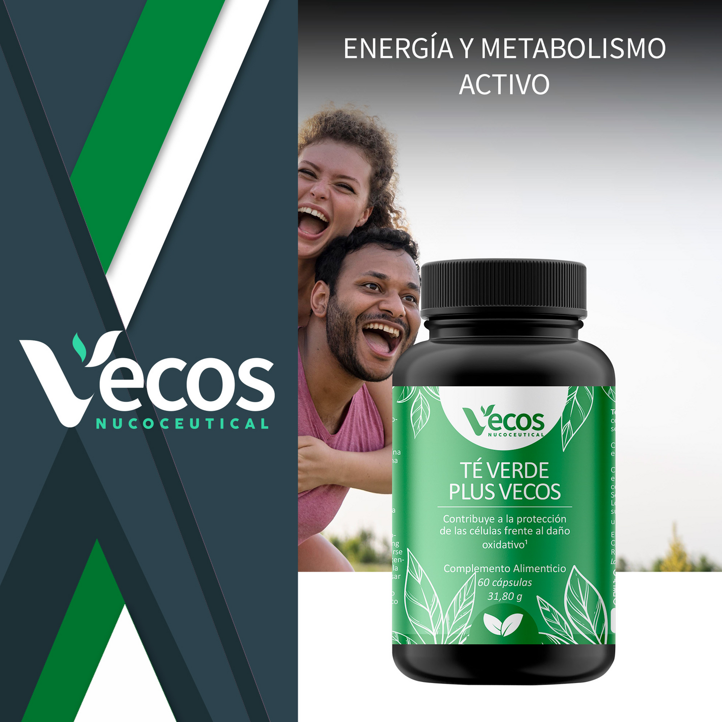 Coenzima Q10 200 Mg Vecos 60 Cápsulas | Energía Celular Y Corazón | Con Vitamina C Y E_1