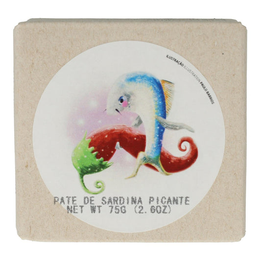 Patê de Sardinha Picante em Conserva Jose Gourmet 75 g
