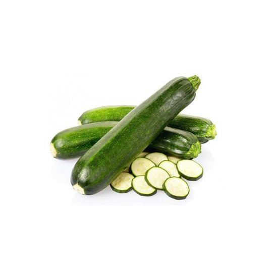 Muda de curgete verde em vaso de 11 cm