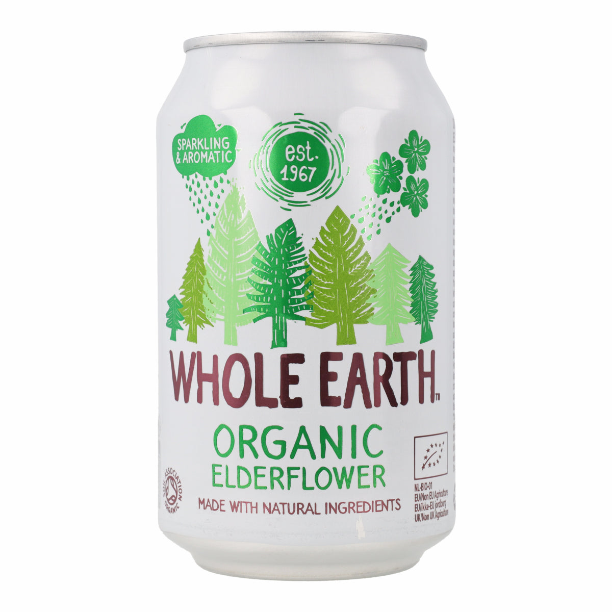 Refrigerante Bio de Sabugueiro Whole Earth 330ml