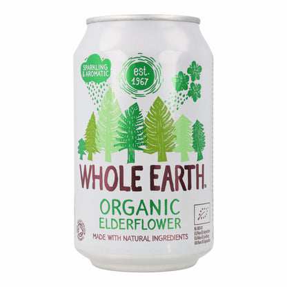Refrigerante Bio de Sabugueiro Whole Earth 330ml