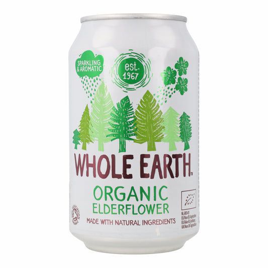 Refrigerante Bio de Sabugueiro Whole Earth 330ml
