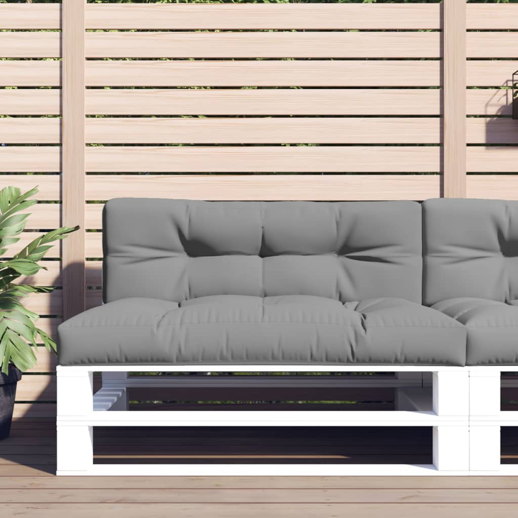 Vidaxl Cojín Para Sofá De Palets Tela Gris 120x40x12 Cm_1