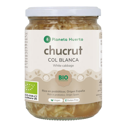Chucrute de couve branca ECO Planeta Huerto 420 g