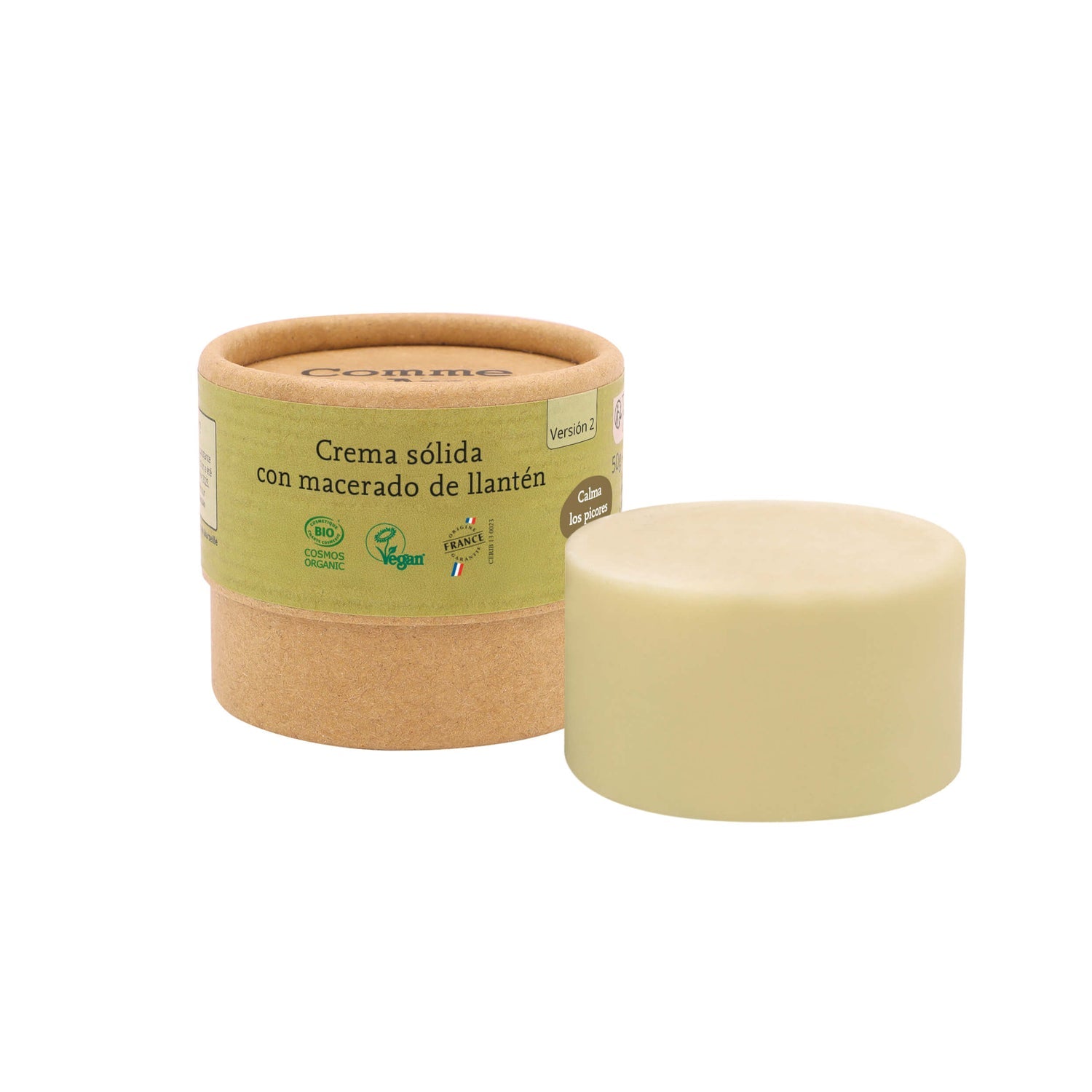 Crema Sólida Con Macerado De Llantén_0