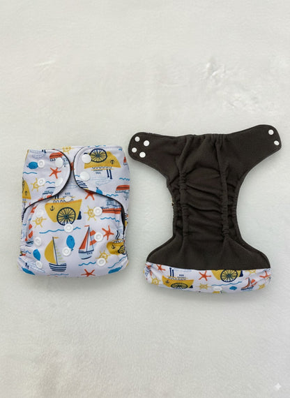Pañal De Tela Reutilizable Bambú Carbón Activado Valeria Adznadons Recién Nacido 1.5-3kg Certificado Oeko-tex_3