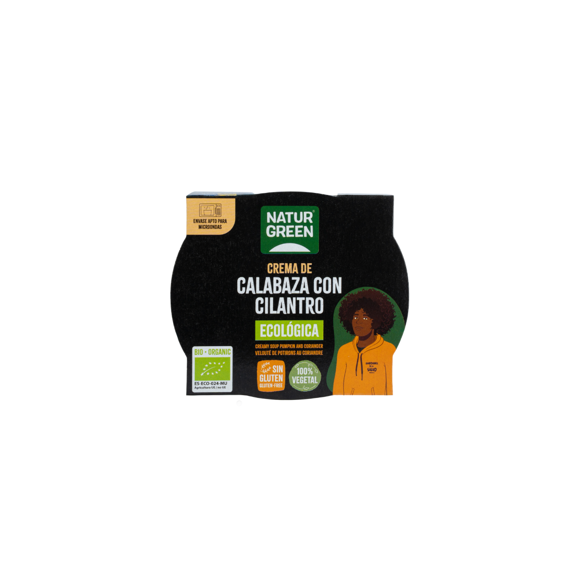 Creme de Abóbora e Coentros Naturgreen, 310 g
