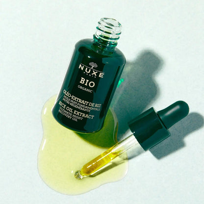 Óleo de Noite Nutri-Regenerador Nuxe Essential - Extrato de Óleo de Arroz 30ml