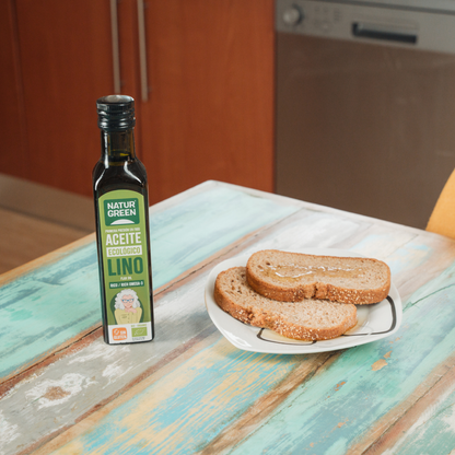 Óleo de Linhaça Biológico NaturGreen, 250 ml