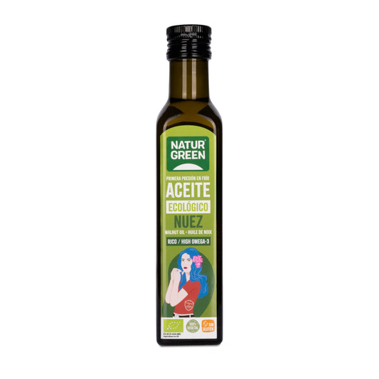 Óleo de Noz Biológico NaturGreen 250 ml