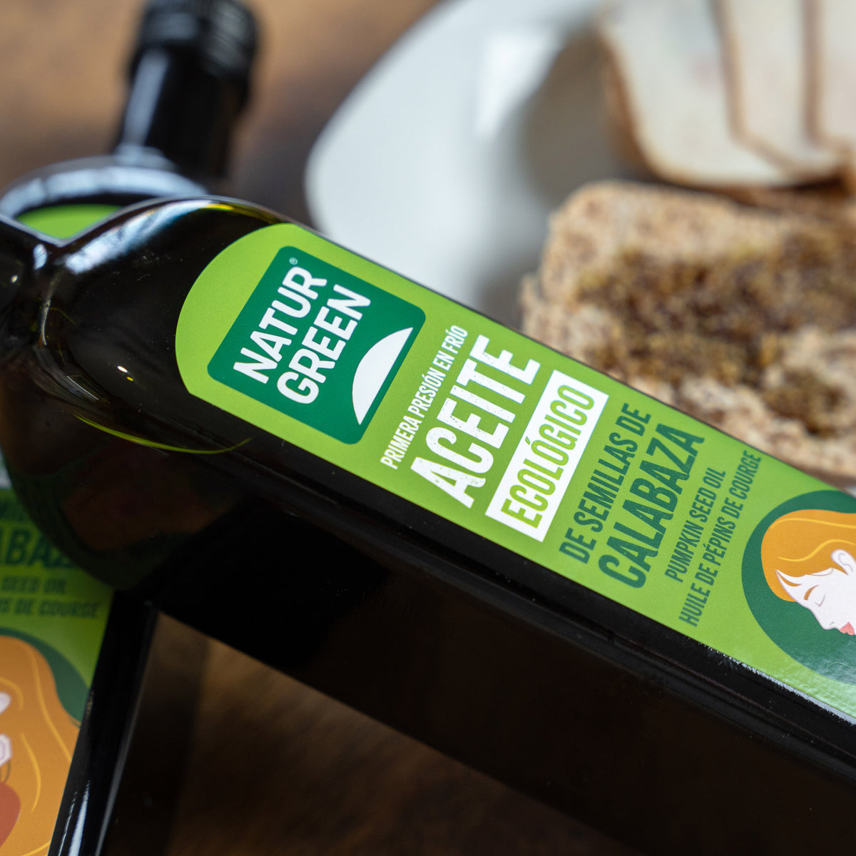 Óleo de sementes de abóbora biológico NaturGreen 500 ml