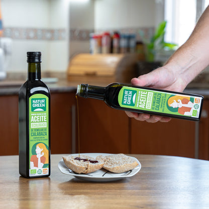Óleo de sementes de abóbora biológico NaturGreen 500 ml