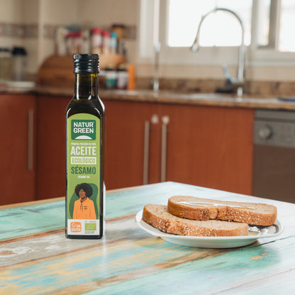 Óleo de Sésamo Biológico NaturGreen. 250 ml