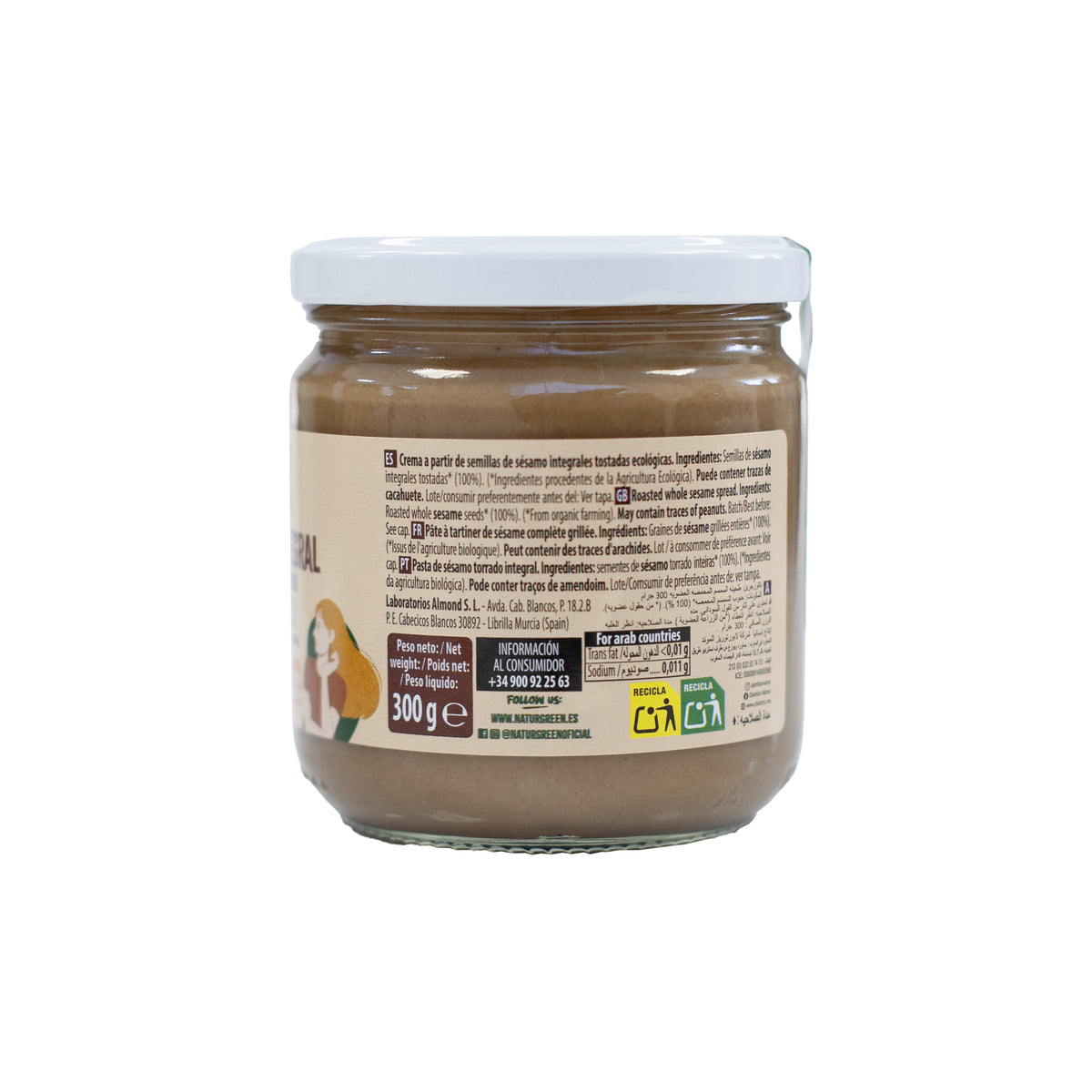 Naturgreen Tahini Torrado 300 g