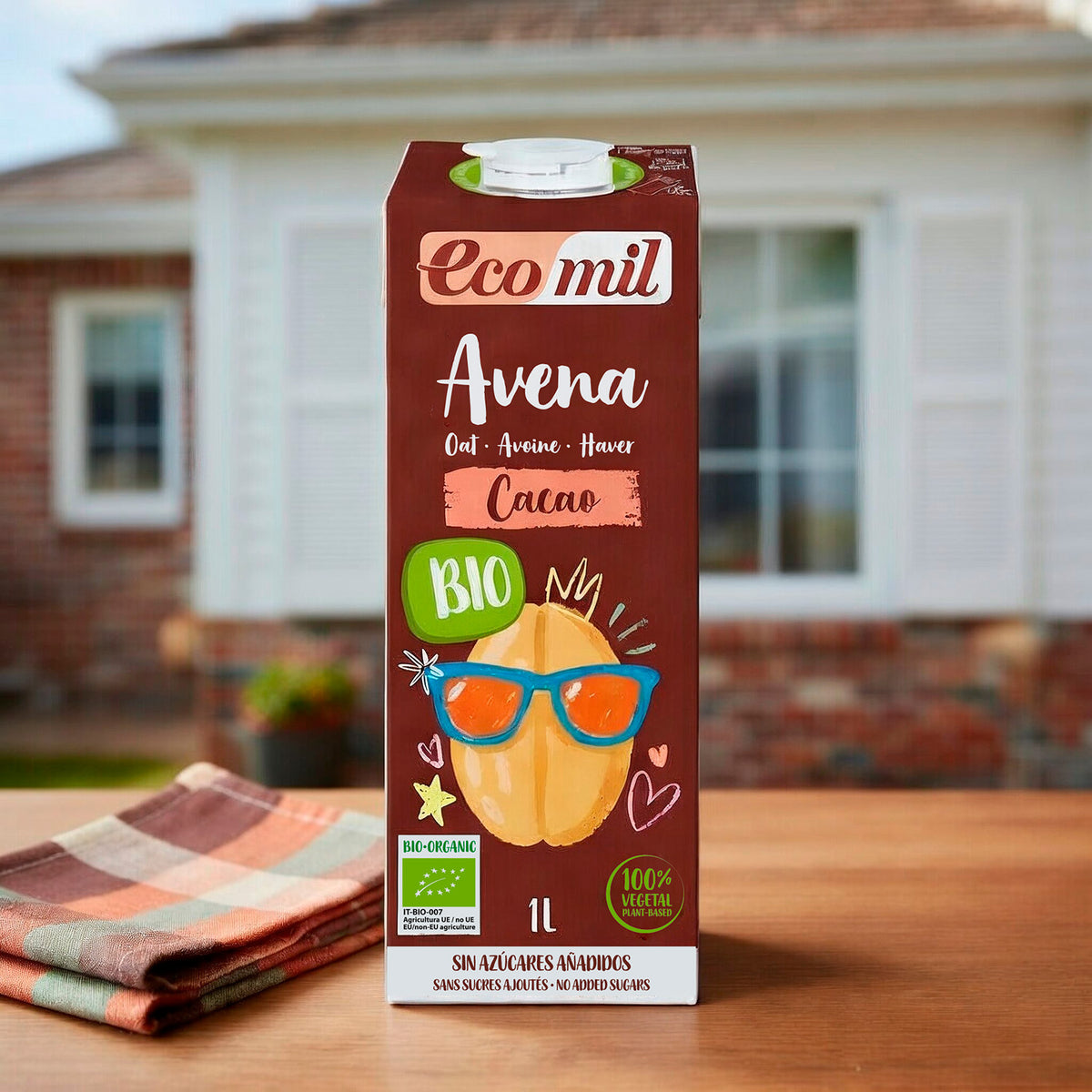 Pack de 2 Bebidas de Aveia com Chocolate NaturGreen 1 L