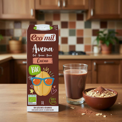 Pack de 2 Bebidas de Aveia com Chocolate NaturGreen 1 L