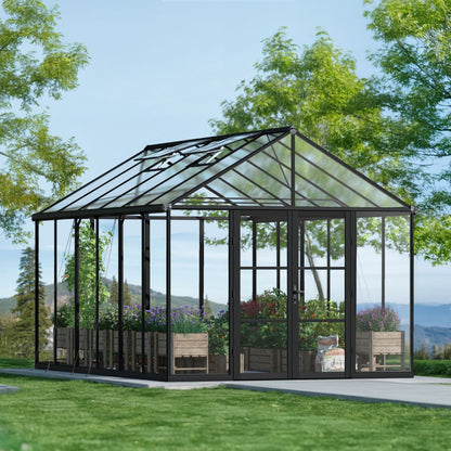 Aria Canopy 3 x 4,5 m - Estufa em policarbonato transparente