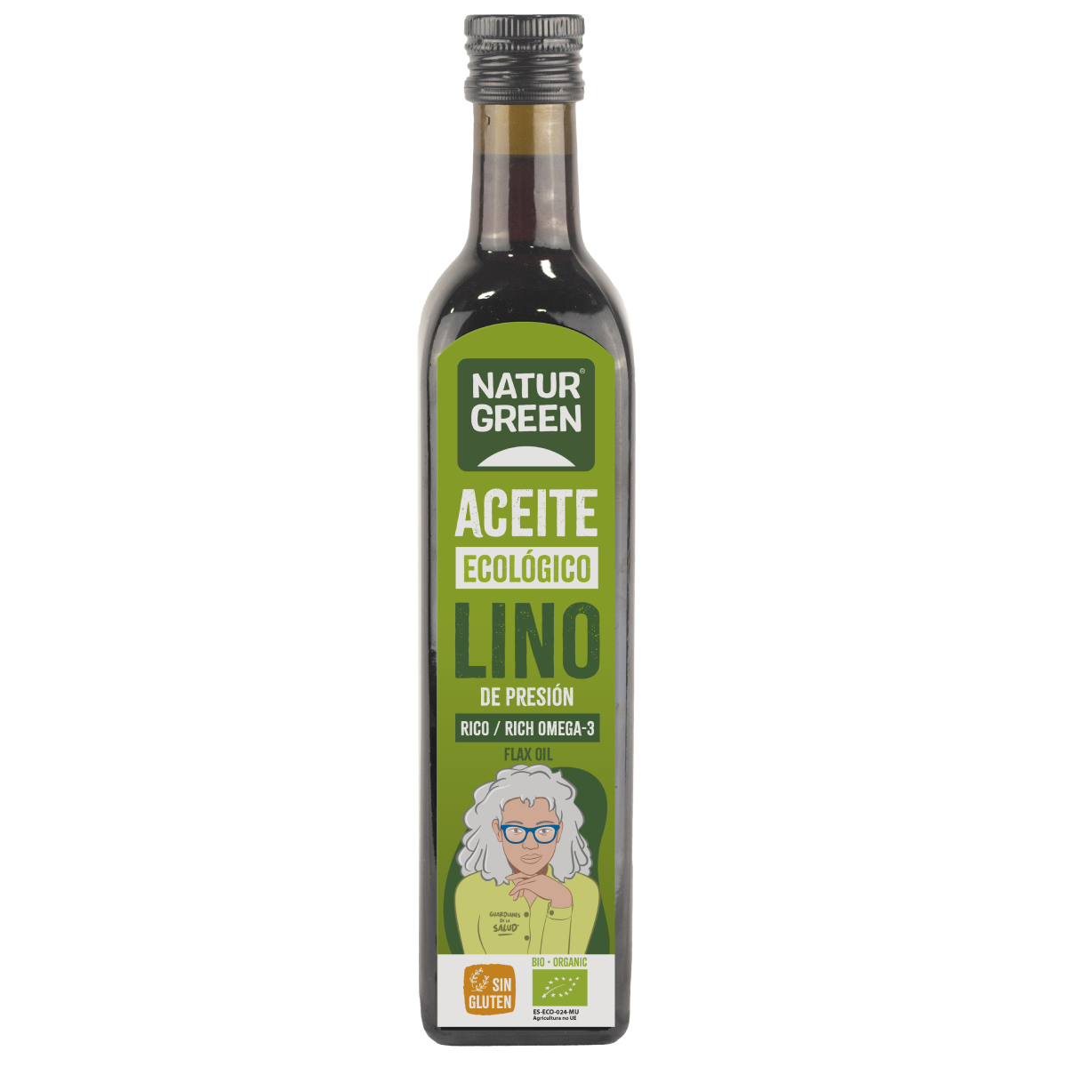 Óleo de Linhaça Biológico NaturGreen 500 ml