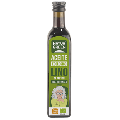 Óleo de Linhaça Biológico NaturGreen 500 ml