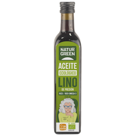 Óleo de Linhaça Biológico NaturGreen 500 ml