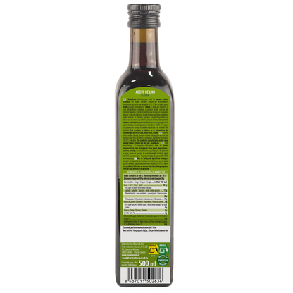 Óleo de Linhaça Biológico NaturGreen 500 ml
