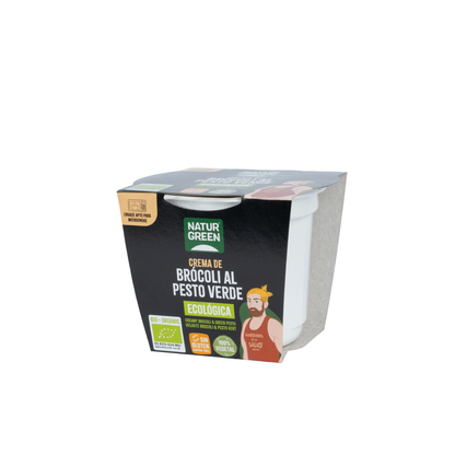 Creme de brócolos com pesto verde Naturgreen, 310 g