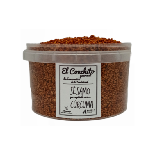Sésamo Garrapiñado Con Cúrcuma Tarrina 260 G_0