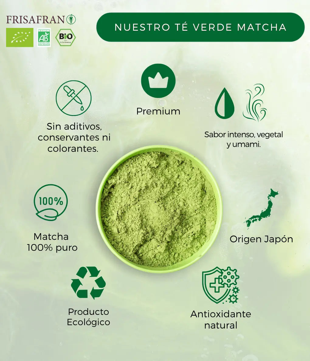Té Verde Matcha - Calidad Y Sabor | Frisafran 50 G_2