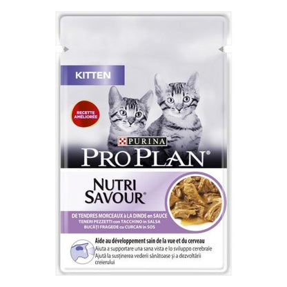 PRO PLAN Cat Kitten Peru em Molho 85g