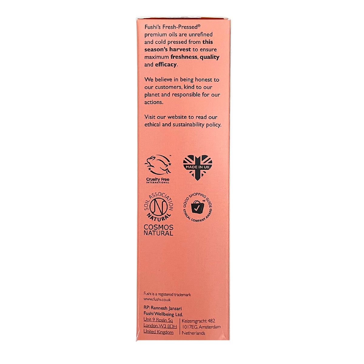 Aceite orgánico antiestrías - Really Good Fushi 100ml