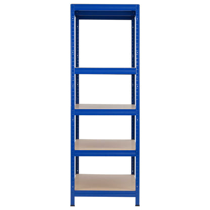 Pack 2 Estanterías Modulares Con 5 Baldas Ajustables 180x120x60cm O91_1