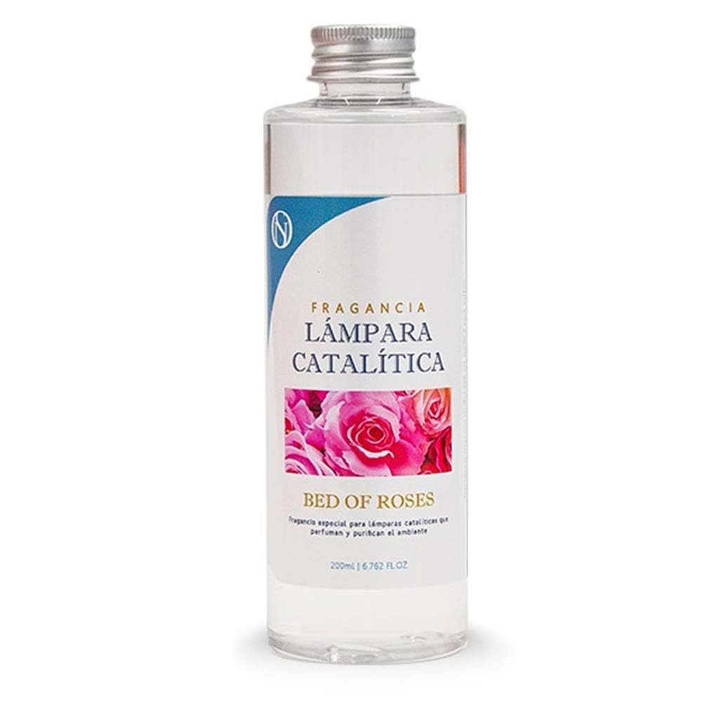 Fragancia Para Lámpara Catalítica Aroma Bed Of Roses (200ml) - Elimina Malos Olores E Impurezas, Perfuma Y Limpia_1