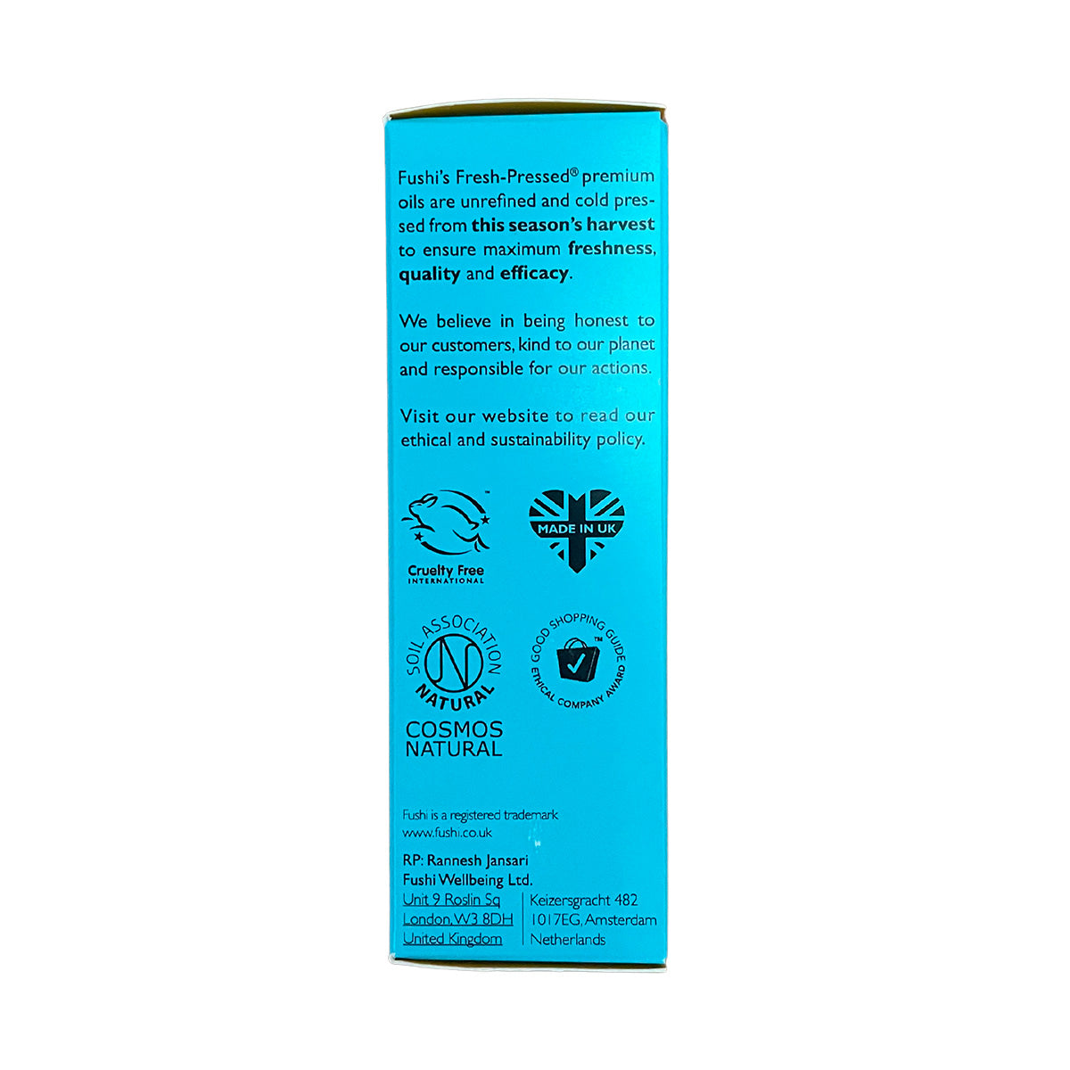 Aceite Corporal con Vitamina E Really Good Fushi 50ml