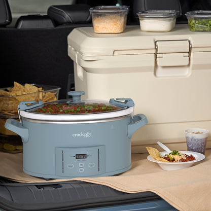 CSC123X CROCK-POT Digital 6,6L Cook &amp; Carry 9+personas