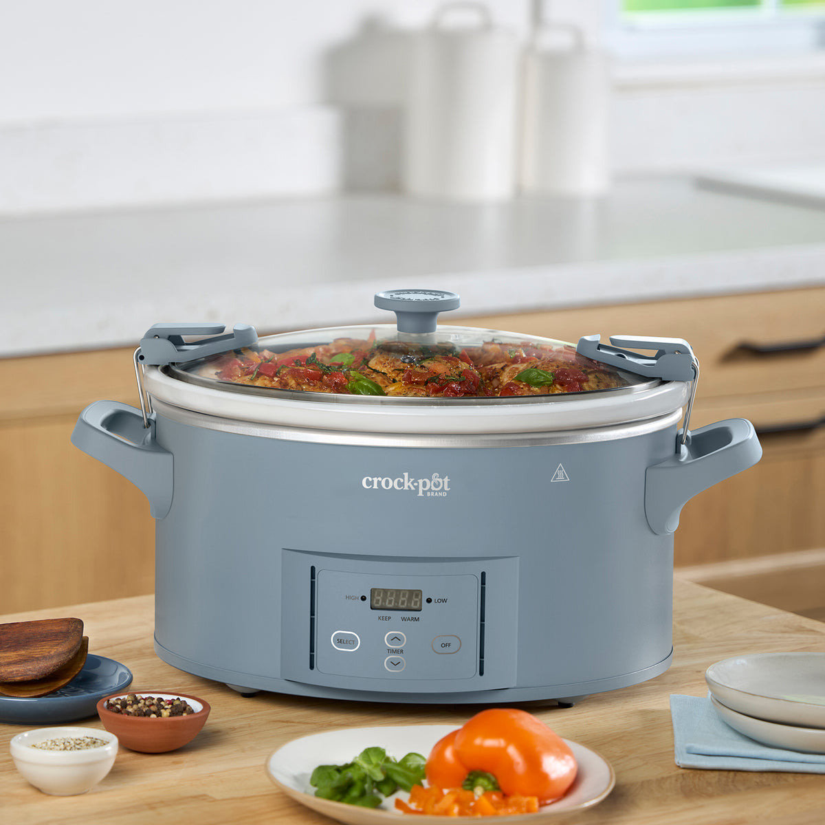 CSC123X CROCK-POT Digital 6,6L Cook & Carry 9+personas